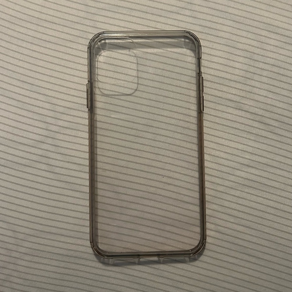 Clear iPhone case